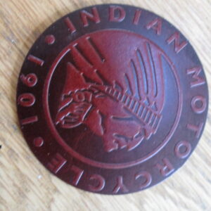 Genuine Indian Motorcycle Leather Coaster (5)